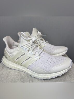 Adidas UltraBoost 1.0 Shoes Womens Size 10 Triple White 2023 Running Sneakers